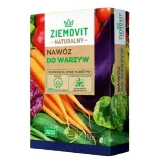 Naturalny nawóz do warzyw - wspomaga wzrost, rozwój, plonowanie i smak warzyw - Ziemovit - 1 kg