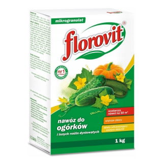 Nawóz do ogórków i innych dyniowatych - zwiększa zbiory - Florovit - 1 kg