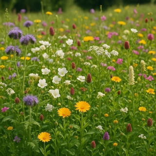 Mieszanka roślin o pachnących kwiatach - 500 g