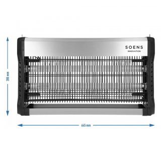Lampa owadobójcza UVA w aluminiowej obudowie - 40 W