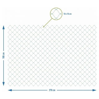 Siatka do pnączy - ułatwia wzrost roślin - 1,8 x 2,7 m