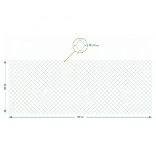 Siatka do pnączy - ułatwia wzrost roślin - 1,8 x 5 m