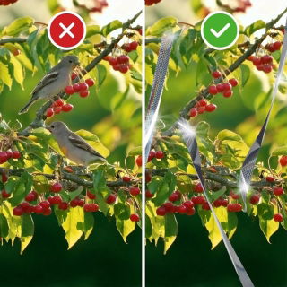 Taśma odstraszająca ptaki - 80 m