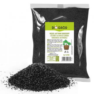 Węgiel aktywny do roślin - kokosowy - chroni przed pleśnią, gniciem i nieprzyjemnym zapachem - 0,9 l