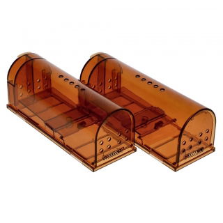 Żywołapka plastikowa na myszy - 2 szt.