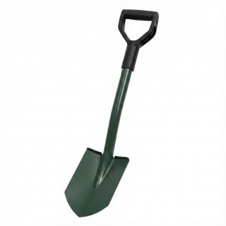 Saperka - szpadel spiczasty z metalowym trzonkiem