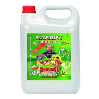 Biohumus Extra uniwersalny - do wszystkich roślin ogrodowych - 5 litrów