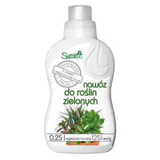 Nawóz do roślin zielonych - intensywna zieleń i zdrowy wzrost - Sumin - 250 ml