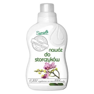 Nawóz do storczyków - Phalaenopsis, Dendrobium, Cattleya i inne storczyki - Sumin - 250 ml