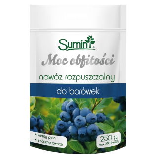 Nawóz rozpuszczalny do borówek - Moc obfitości - Sumin - 250 g
