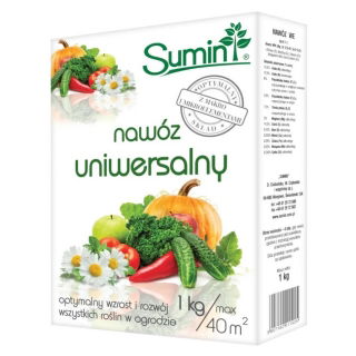 Nawóz uniwersalny - wzmacnia wzrost, kwitnienie i owocowanie - Sumin - 1 kg