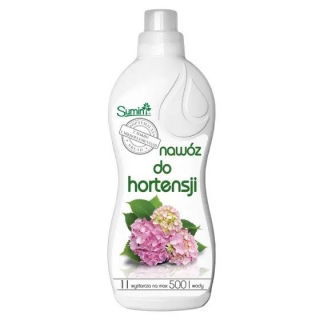 Nawóz do hortensji - ogromne, wybarwione kwiaty - Sumin - 1 l