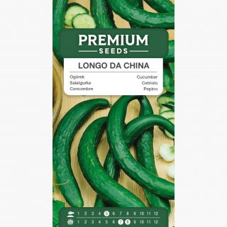 Ogórek Longo da China - sałatkowy wężowy