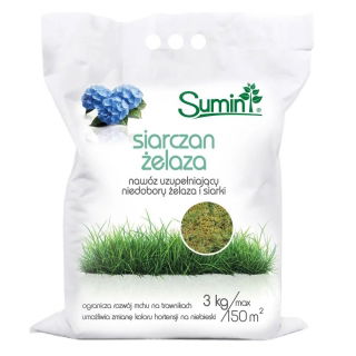 Siarczan żelaza - skuteczny antymech, do hortensji i innych kwasolubnych - Sumin - 3 kg