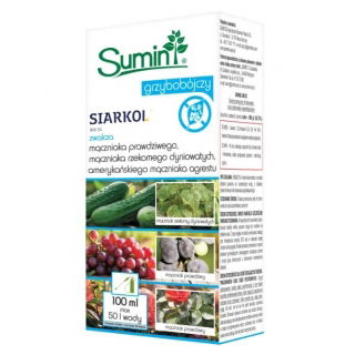 Siarkol 800 SC - środek do ochrony przed mączniakiem prawdziwym - Sumin - 100 ml
