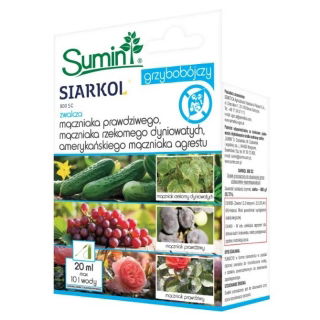 Siarkol 800 SC - środek do ochrony przed mączniakiem prawdziwym - Sumin - 20 ml