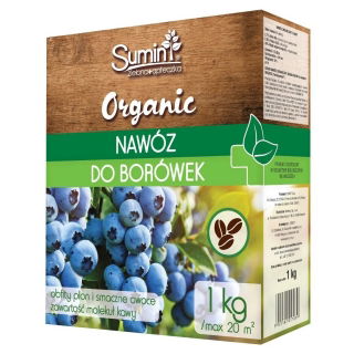 EKO nawóz do borówek - organiczny - makro i mikroelementy - Sumin - 1 kg
