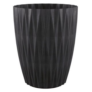 Osłonka okrągła Caro Petit 15 cm - głęboka czerń