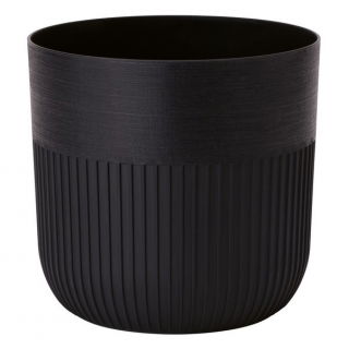 Osłonka okrągła Luca Petit - 12 cm - głęboka czerń