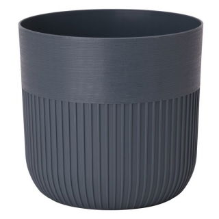 Osłonka okrągła Luca Petit - 16 cm - stalowy niebieski