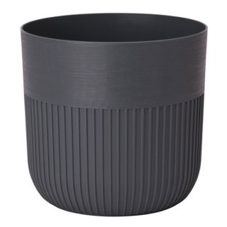 Osłonka okrągła Luca Petit - 22 cm - antracyt