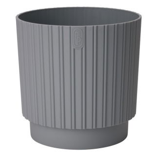 Osłonka zrobiona w 100% z materiałów z recyklingu - Mika Cyli Petit Eco Recycled - 22 cm - platyna