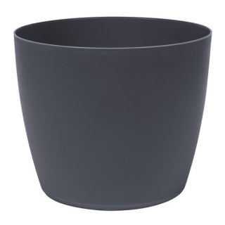 Osłonka okrągła Mati - 19 cm - antracyt