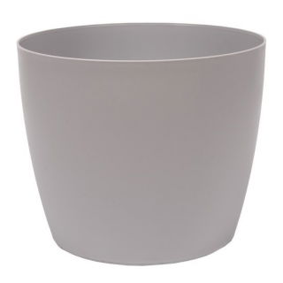 Osłonka okrągła Mati - 19 cm - lodowy szary