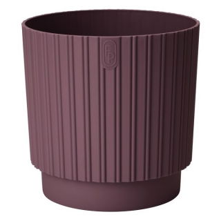 Osłonka zrobiona w 100% z materiałów z recyklingu - Mika Cyli Petit Eco Recycled - 12 cm - kasztanowa