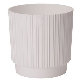 Osłonka zrobiona w 100% z materiałów z recyklingu - Mika Cyli Petit Eco Recycled - 14 cm - biała