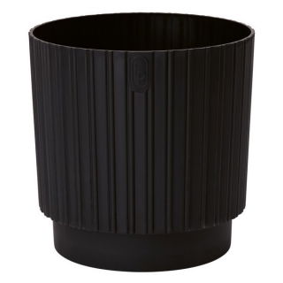 Osłonka zrobiona w 100% z materiałów z recyklingu - Mika Cyli Petit Eco Recycled - 14 cm - głęboka czerń