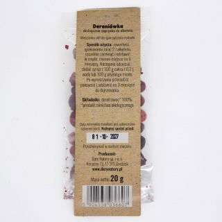 BIO Dereniówka - Zaprawka do alkoholu z upraw ekologicznych