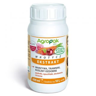 Wrotycz - HIT odstraszający pędraki, opuchlaki, drutowce, nicienie - Agropak - 200 ml