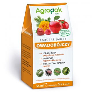 Agropar 940 EC - owadobójczy, do upraw ekologicznych - Agropak - 55 ml