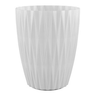 Osłonka okrągła Caro Petit 18 cm - biała