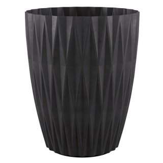 Osłonka okrągła Caro Petit 18 cm - głęboka czerń