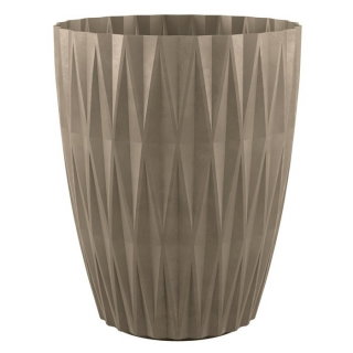 Osłonka okrągła Caro Petit 21 cm - cappuccino