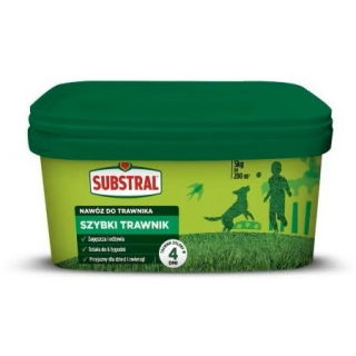 Nawóz błyskawiczny do trawnika - Szybki Trawnik - HIT! - działa już w 4 dni! - Substral - 5 kg