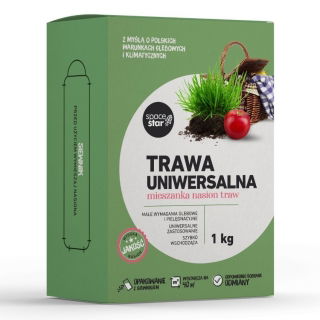 Trawa Uniwersalna - mieszanka trawnikowa o szerokim zastosowaniu - 1 kg