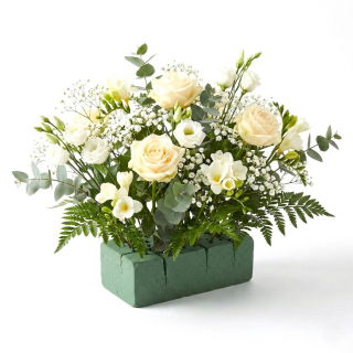 Gąbka florystyczna do kwiatów ciętych i zielonych - 20 x 10 x 7 cm