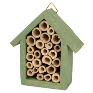 Domek dla owadów, hotel dla pożytecznych owadów - 10 x 11 x 4 cm