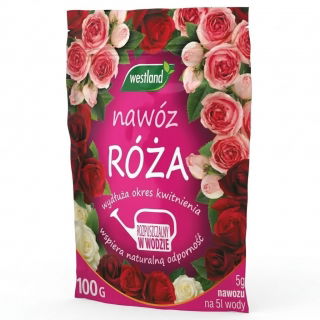 Nawóz krystaliczny do wszystkich rodzajów róż - wydłuża kwitnienie - Westland - na 100 litrów