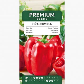 Papryka Ożarowska - czerwona, słodka