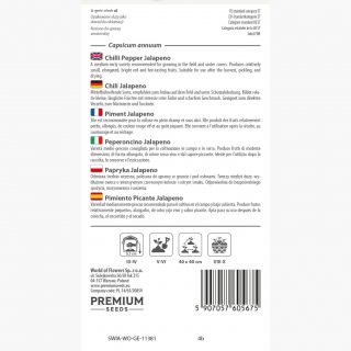 Papryka Jalapeno - bardzo ostra, czerwona