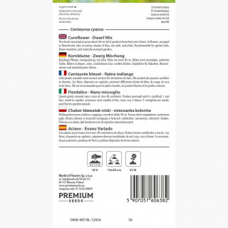 Chaber bławatek niski - mieszanka