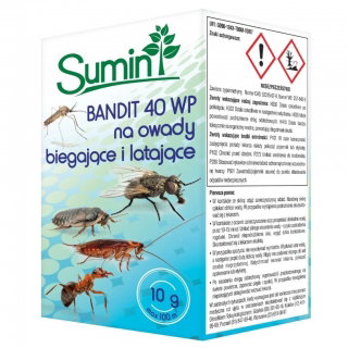 Bandit 40 WP - najskuteczniejszy środek na muchy i inne owady biegające i latające - Sumin - 10 g