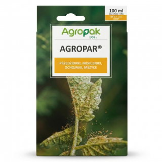 Agropar - na najczęstsze szkodniki roślin - przędziorki, mszyce, miseczniki, ochojniki - Agropak - 100 ml