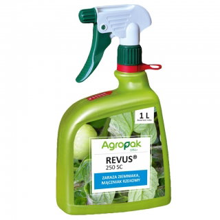 Revus 250 SC gotowy do użycia - na zarazę ziemniaków oraz mączniaka rzekomego - 1 litr