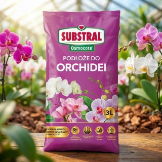 Podłoże Premium do orchidei i storczyków - Substral - 3 litry - paleta 210 szt.