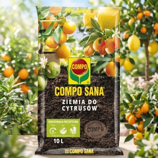Podłoże do cytrusów - Compo Sana - 10 litrów - paleta 70 szt.